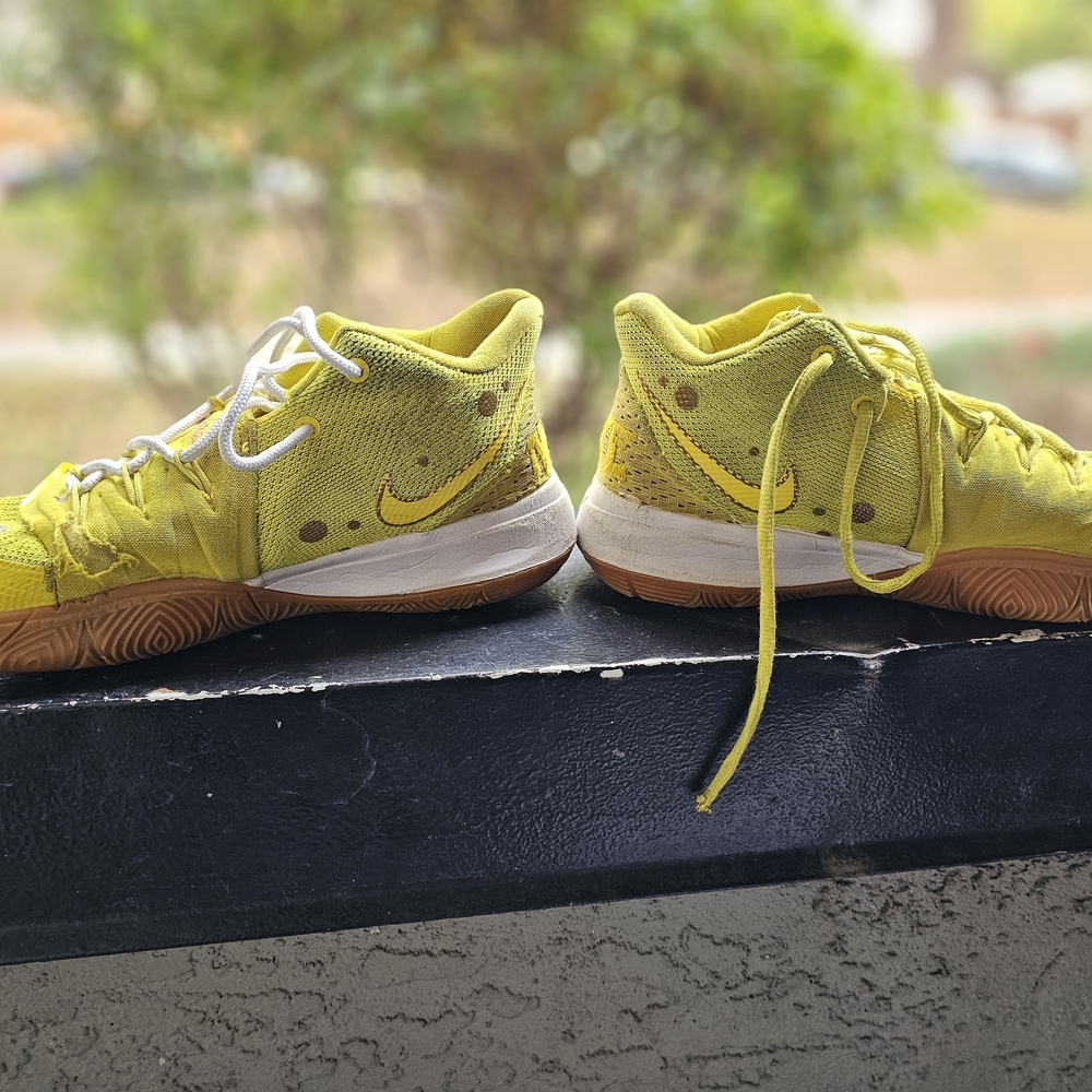 Nike Yellow Athletic Shoes